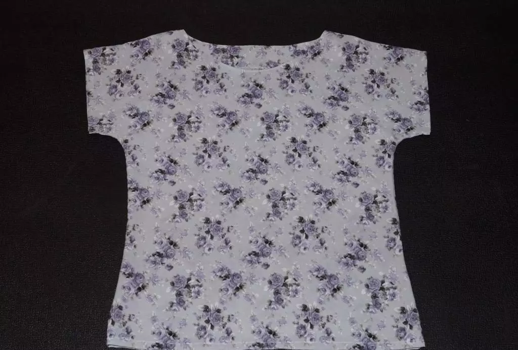 Padrão de blusas simples de corte: alfaiataria, como costurar 3925_66