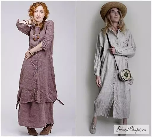 Bocho Dresses สำหรับผู้ที่มี 50 (66 รูป): ภาพรวมของชุดอื่น ๆ ที่สง่างามและเพศหญิงสำหรับเด็กอายุ 50 ปี 3935_26