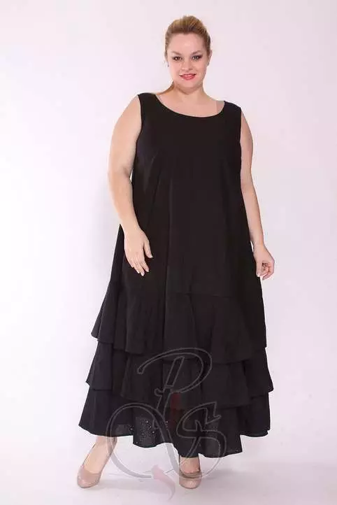 Bocho Dresses สำหรับผู้ที่มี 50 (66 รูป): ภาพรวมของชุดอื่น ๆ ที่สง่างามและเพศหญิงสำหรับเด็กอายุ 50 ปี 3935_38