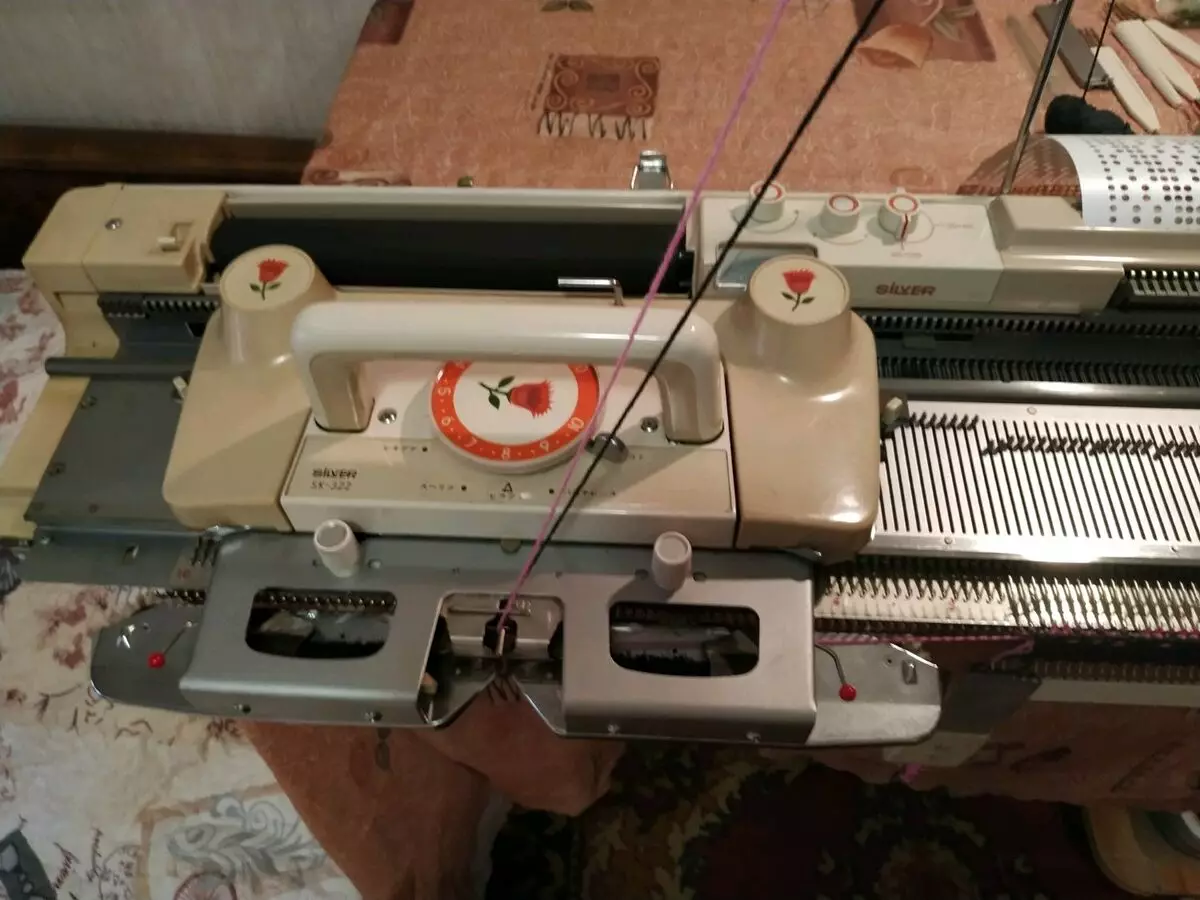 Silver Reed strojevi za pletenje: LK-150 i SK-280 / SRP-60N, SK-840 modeli. Jednokratna, dva šiljasta i druga 3952_15