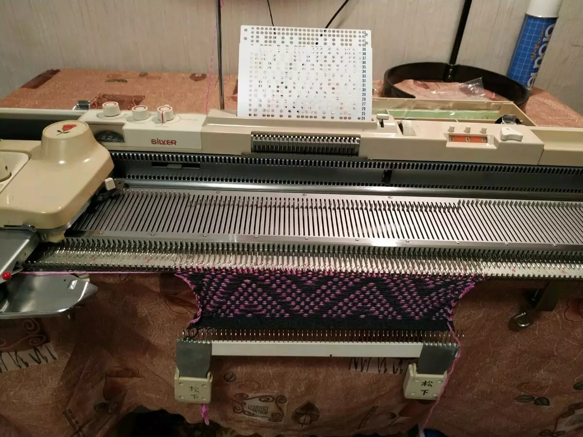 Silver Reed strojevi za pletenje: LK-150 i SK-280 / SRP-60N, SK-840 modeli. Jednokratna, dva šiljasta i druga 3952_16