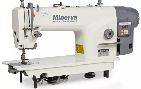 Maszyny do szycia Minerva i Overlocks: Dekcorexpert, M32G i modele z napędem stóp. Producent opinie kraj i recenzji 3953_8