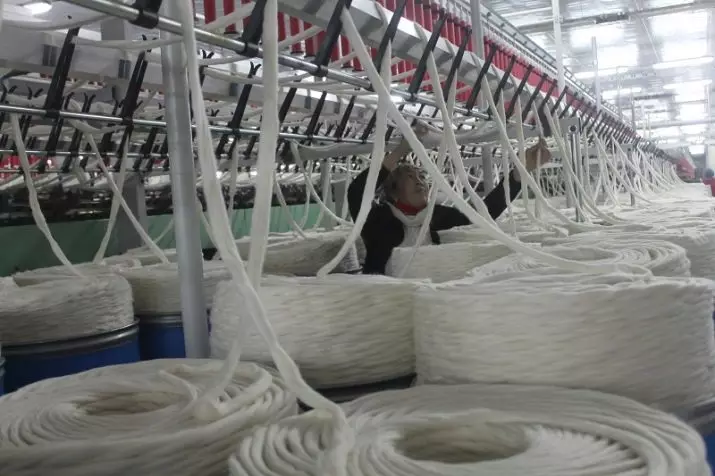 コットン（45枚の写真）：密集した綿織物の特性、薄いポリッシュ100％綿100％、材料の種類、亜麻の違い。洗濯後に綿が座っているのはどうなりますか？ 3975_5