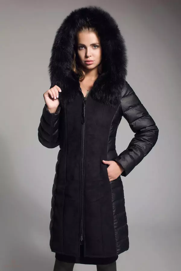 Strumenti da pelliccia artificiale (74 foto): corto, quanto costa un cappotto in pelle naturale su pelliccia artificiale, con un cappuccio 397_26