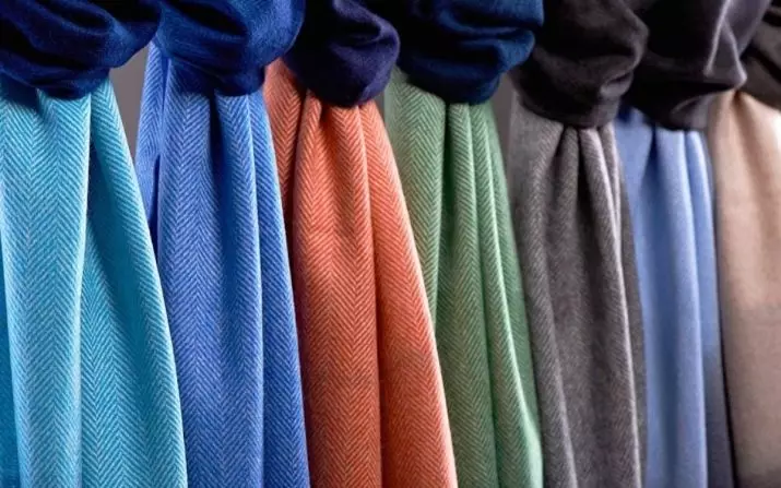 Cashmere (37 ფოტო): რა არის ეს ქსოვილი და რა არის ეს? რა ტანსაცმელი აქვს Cashmere და რა არის განსხვავებული ბამბა? შეფასება 4040_6