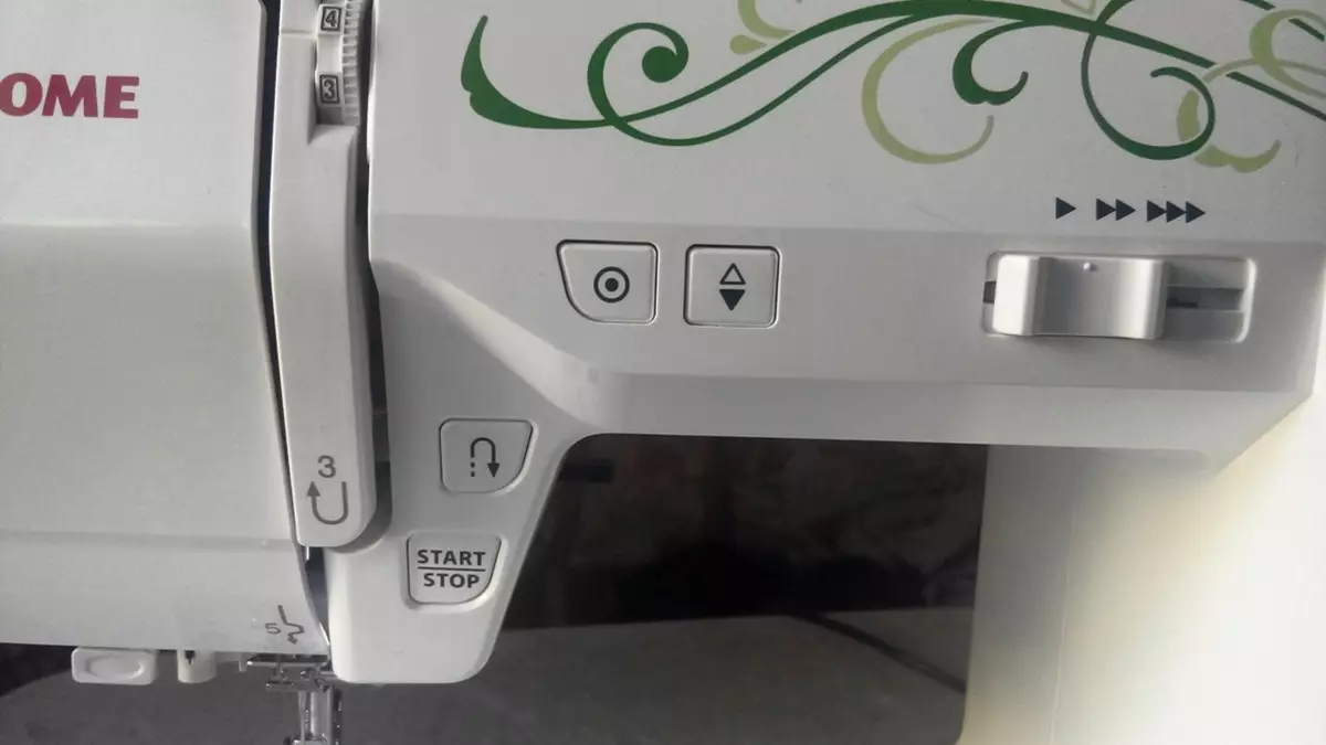 How to set up a sewing machine? Setting the manual machine. How to properly adjust the thickness of the fabric? 4066_5