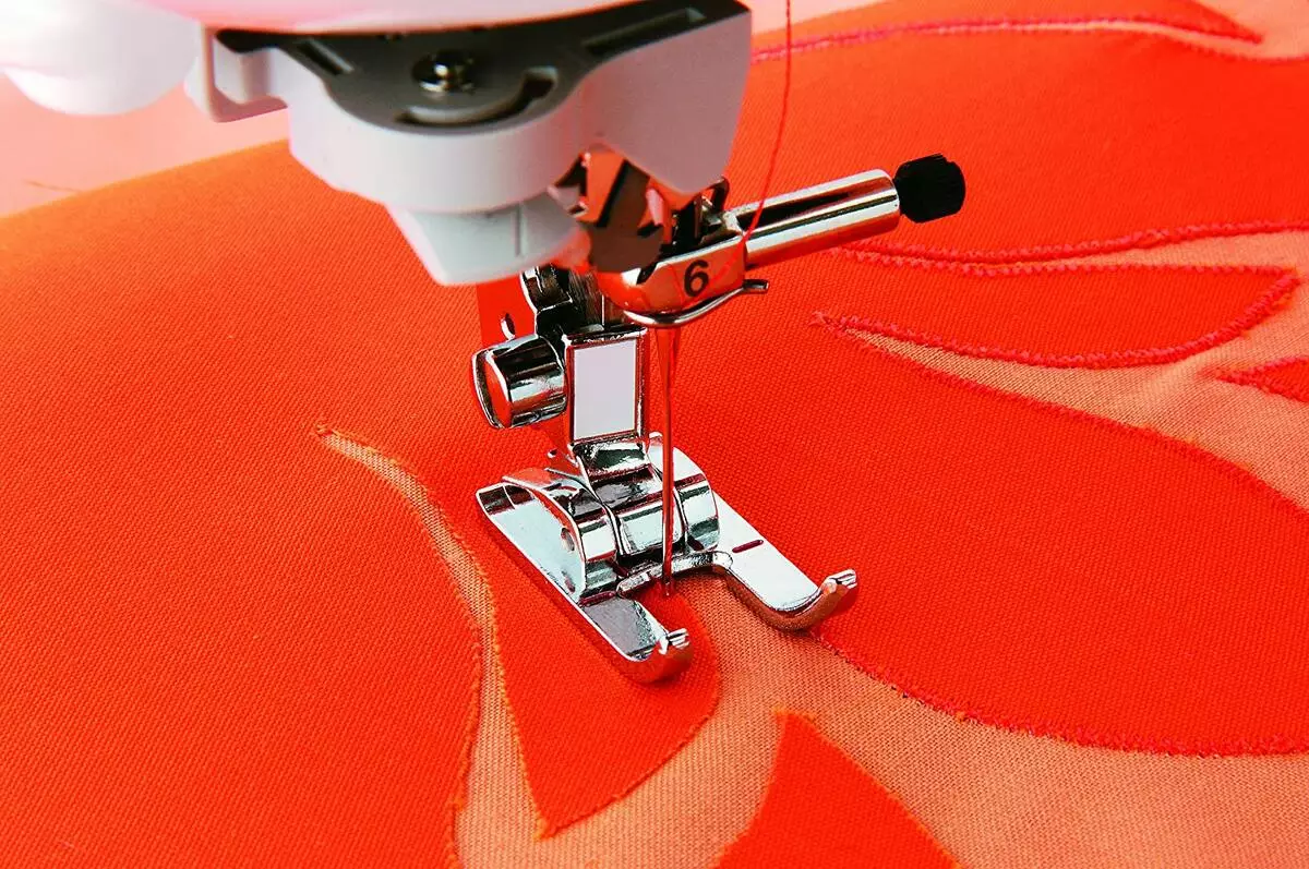 How to set up a sewing machine? Setting the manual machine. How to properly adjust the thickness of the fabric? 4066_6