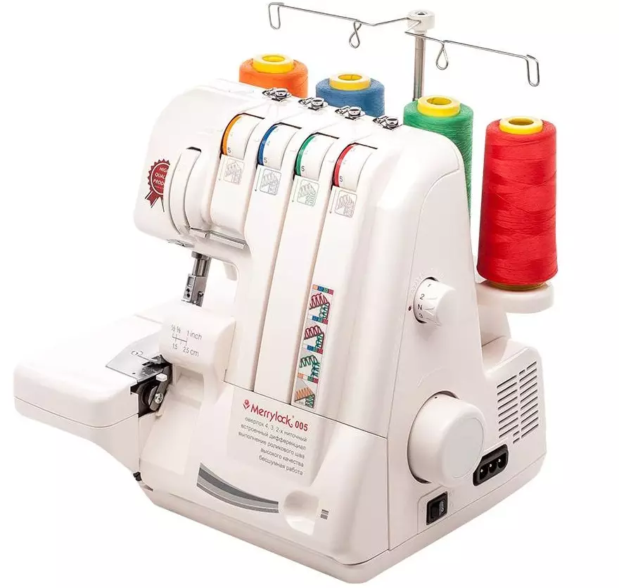 Máquina de coser para principiantes: ¿Qué elegir? Los mejores vehículos presupuestarios para los recién llegados para coser casas. 4084_13