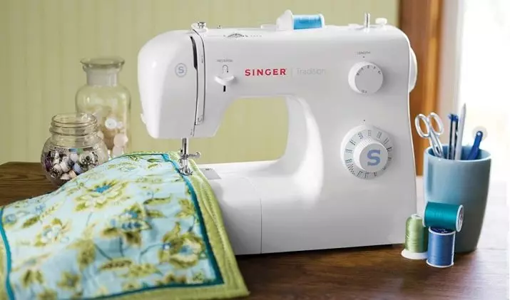 Máquina de coser para principiantes: ¿Qué elegir? Los mejores vehículos presupuestarios para los recién llegados para coser casas. 4084_29