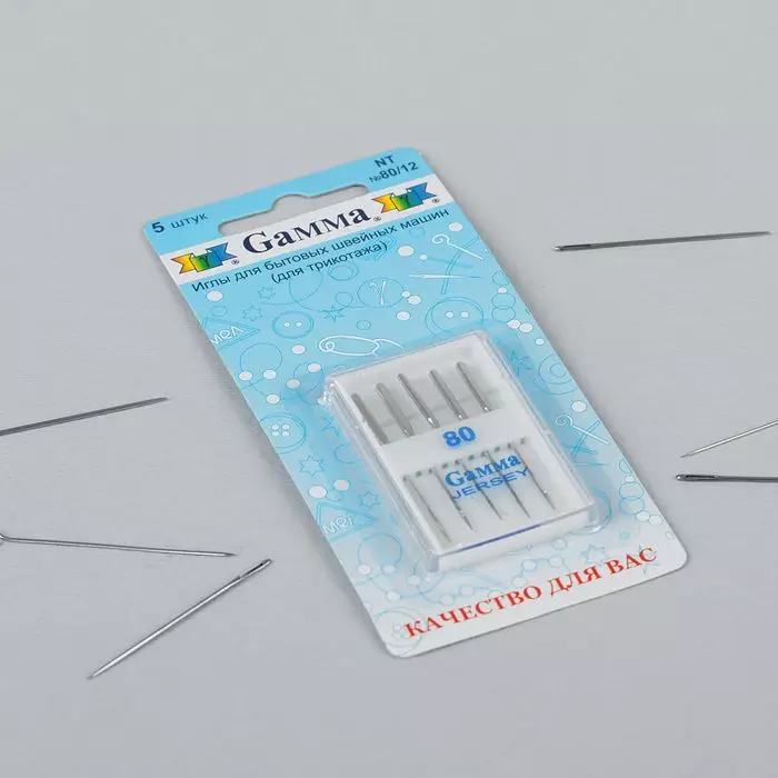 Needles for sewing machines: How to choose a set of needles for a household machine? Numbers and sizes needles, types of needles and labeling table 4086_10