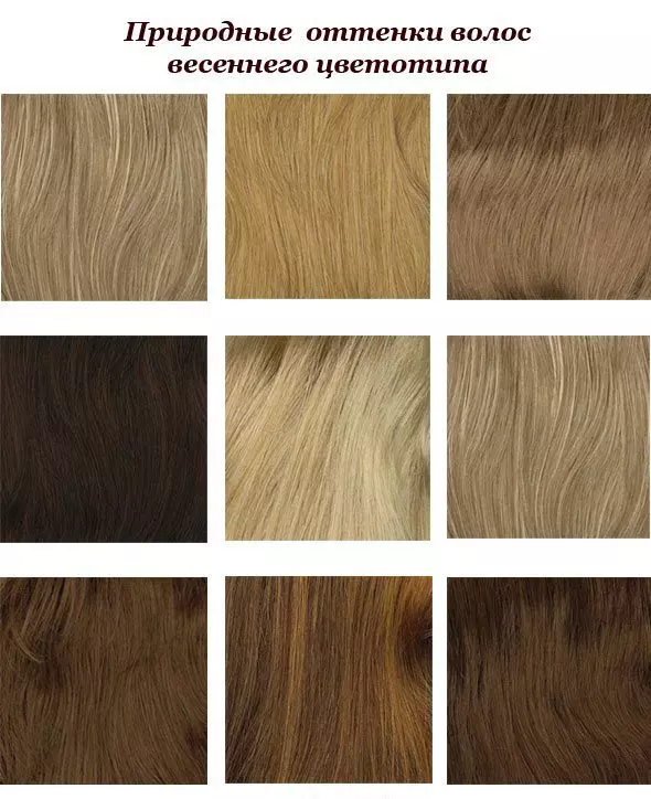 Capelli tonalità di colorazione