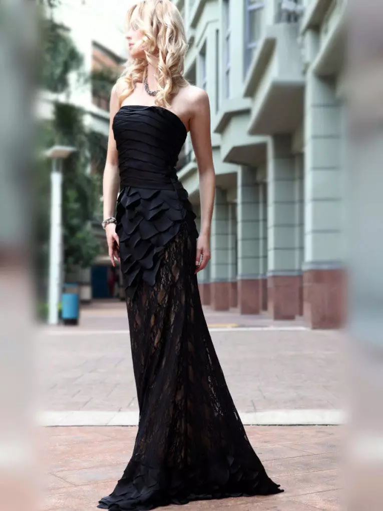 لباس عصر سیاه زیبا