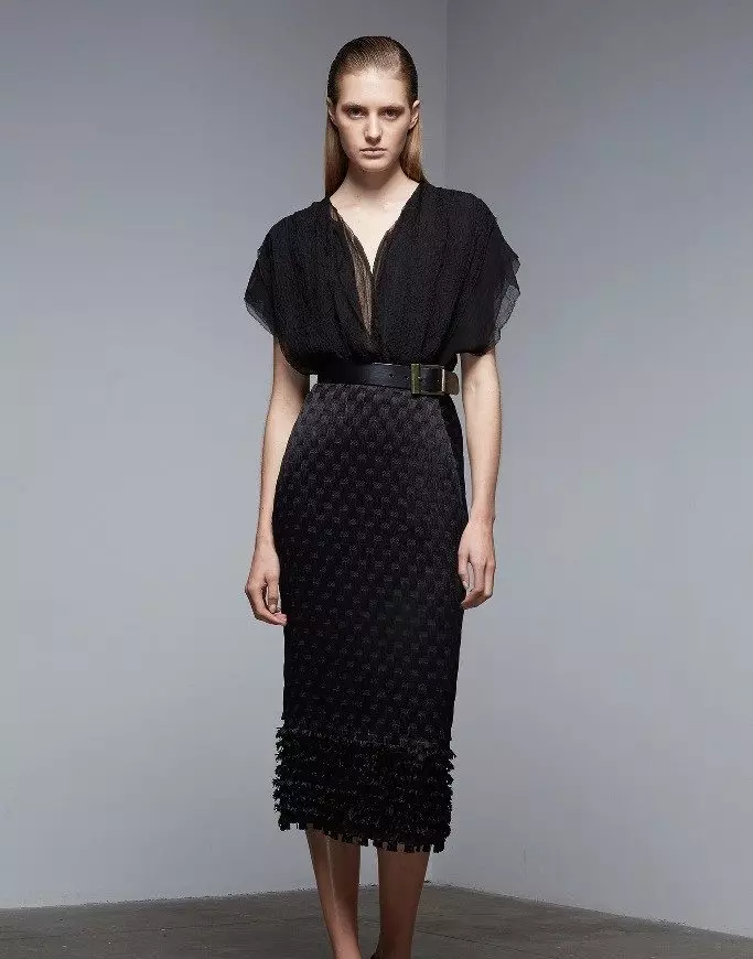 Kleid Chiffonabend von Donna Karan
