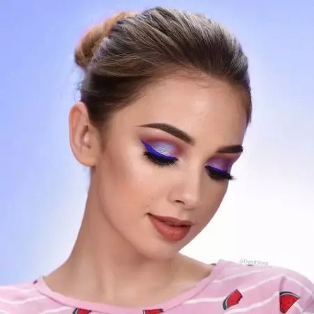 Makeup keren: Cara membuat gadis makeup paling indah selangkah demi selangkah? Ide-ide yang sangat keren dari makeup sederhana 4144_36