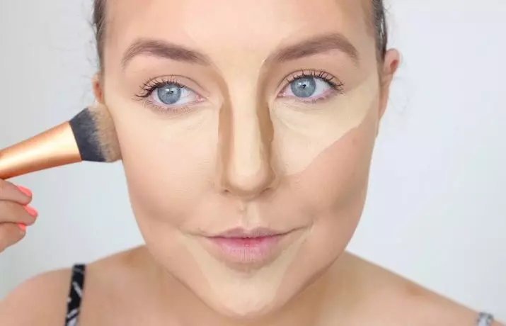 Coole make-up: hoe de mooiste make-up meisje stap voor stap te maken? Zeer coole ideeën van eenvoudige make-up 4144_5