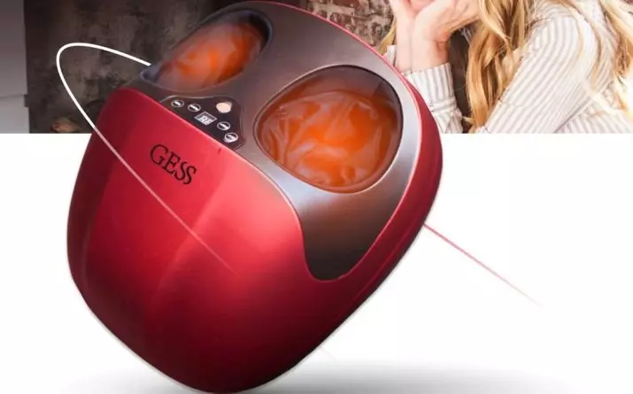 Massagers Gess: Kragen for Neck and shoulders, Velvet for legs, electric Legenda and other facial and body massagers from the manufacturer 4147_5