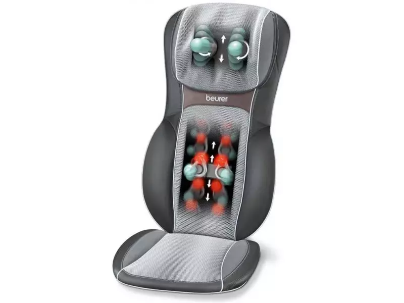 Aparells de massatge a l'automòbil: model al seient i el coll, elèctric, de rodets i altres masajeadores d'automòbils 4150_14