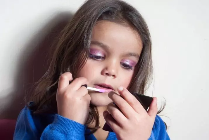 Berapa tahun Anda bisa melukis? Kapan menggunakan kosmetik yang bervariasi dan berapa umur Anda membuat gadis makeup penuh? 4160_21