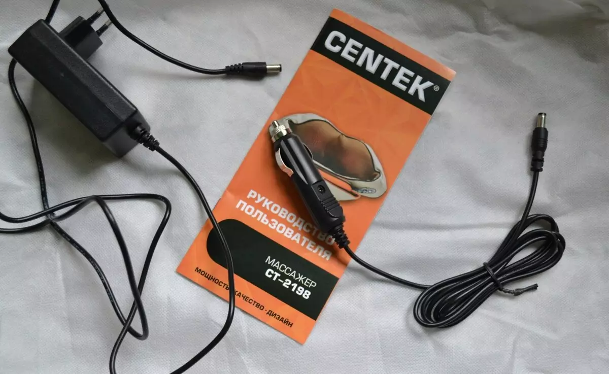 CENTEK Massagers: አንገት ሲቲ-2198 በሲቲ-2197 ለ ማጠቃለያ Massager. እንዴት መጠቀም እንደሚቻል? የደንበኛ ግምገማዎች 4162_14