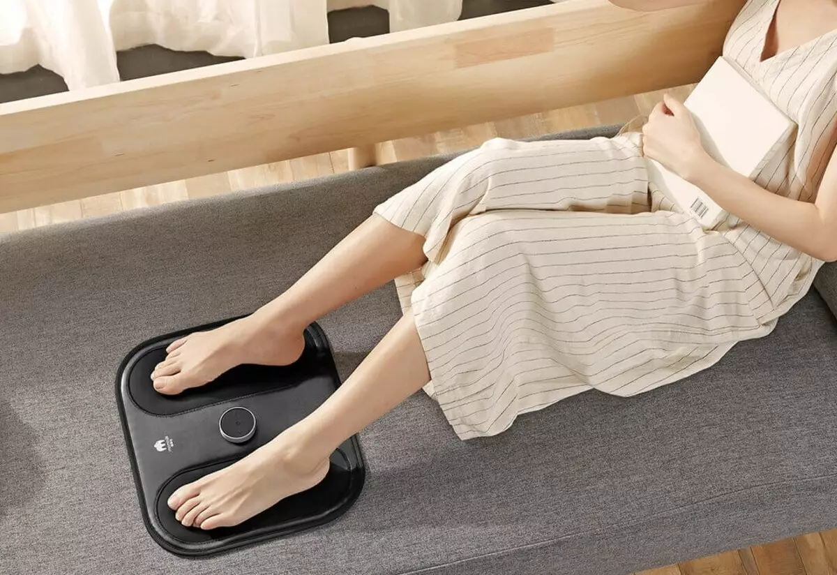 Massager Xiaomi: Yunmai meavon uc, galvas un rokas, ķermeņa un muguras, masāžas aparāti svara zudumam un citiem 4164_52