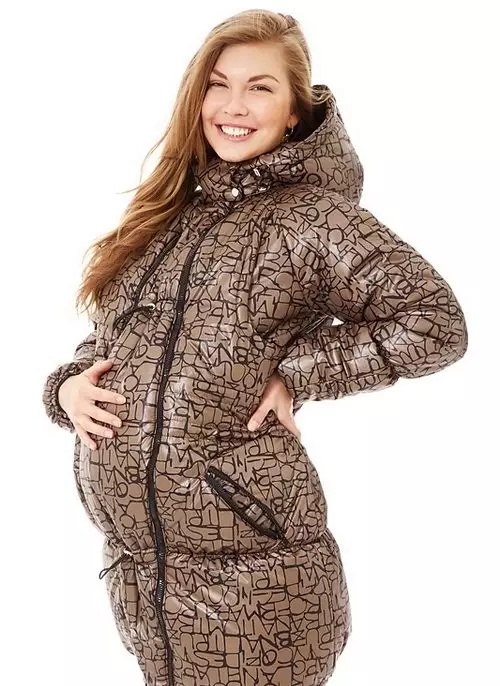 Sling syntynyt raskaana oleville naisille (46 kuvaa): mallit, talvi 416_23