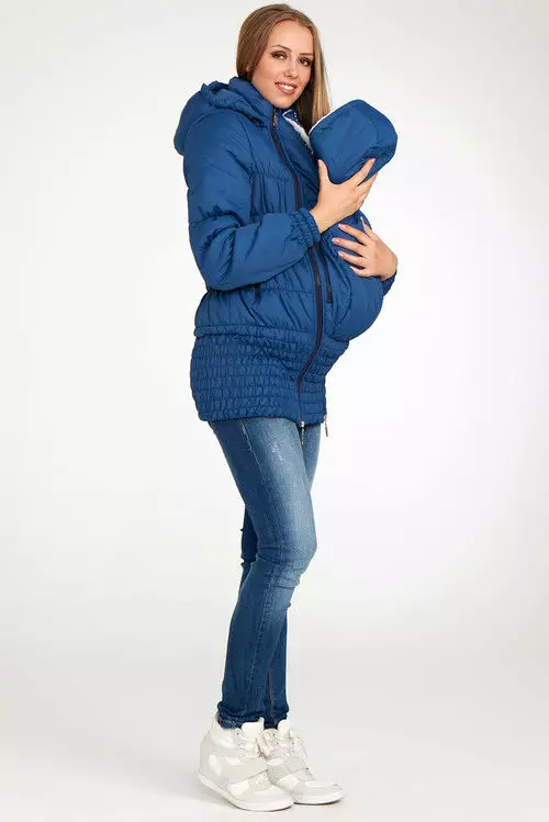 Sling syntynyt raskaana oleville naisille (46 kuvaa): mallit, talvi 416_46