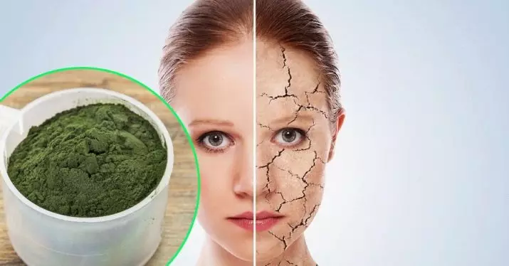 Spirulina mask: procedures for face and hair at home, recipes masks from wrinkles for nasolabial folds, reviews 4211_13