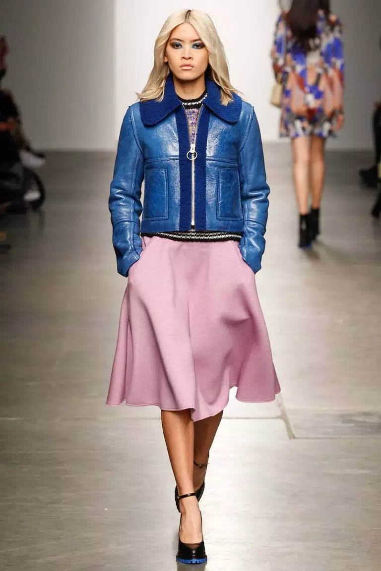 블루 재킷 (50 사진) : 여성 모델, 착용, 진한 파란색 자켓 426_10