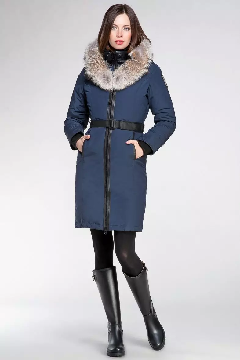 Plave jakne (50 fotografija): Ženski modeli, s čega nošenje, tamnoplave jakne 426_50