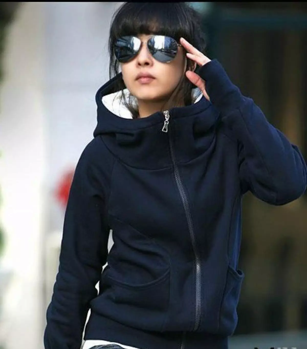 Hooded Jacket (83 Billeder): Kvinders modeller, med briller på hætten, 428_55