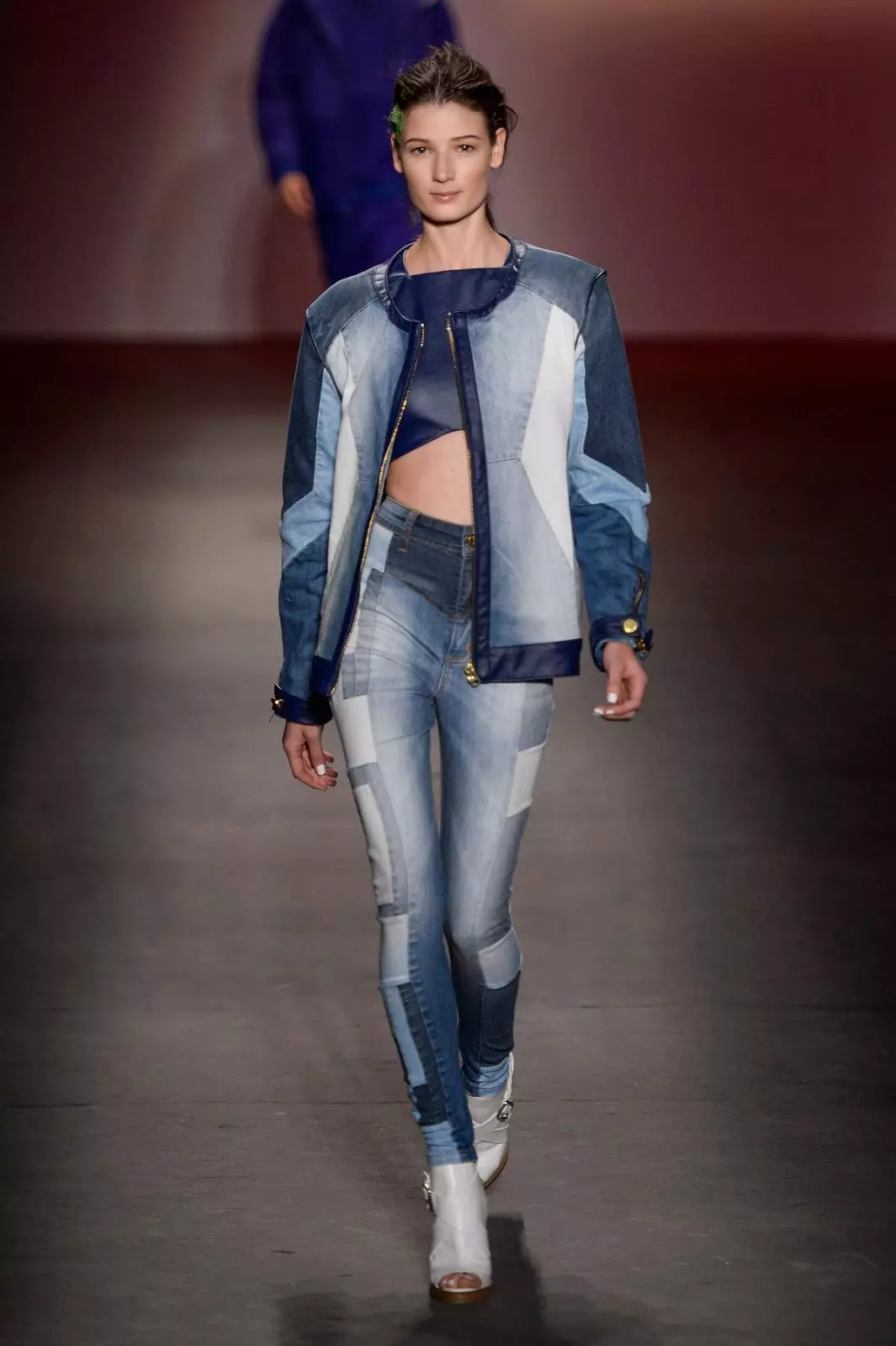 유행 재킷 2021 (199 사진) : 세련된 여성 모델, 칼라 칼라, 방수없이 431_125