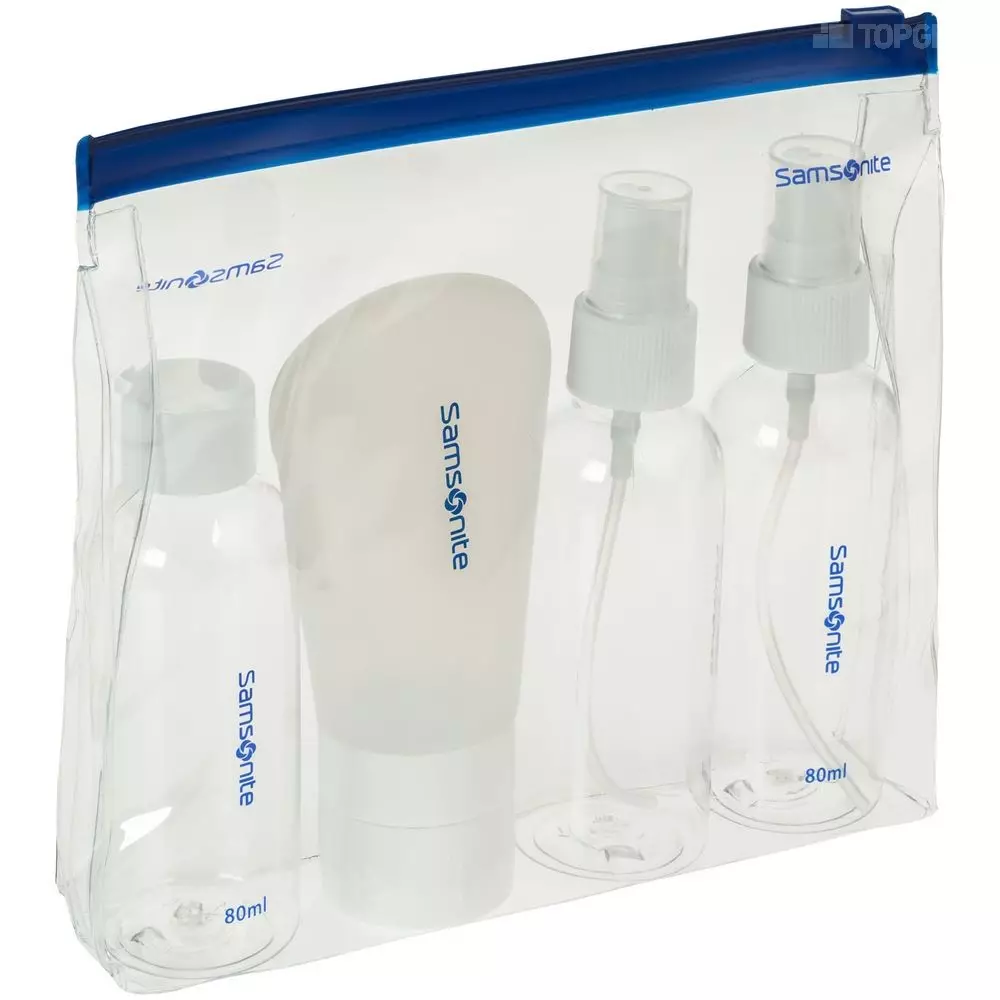 Road set of cosmetics containers: How to choose a tourist set for liquids and vacuum banks? 4342_7