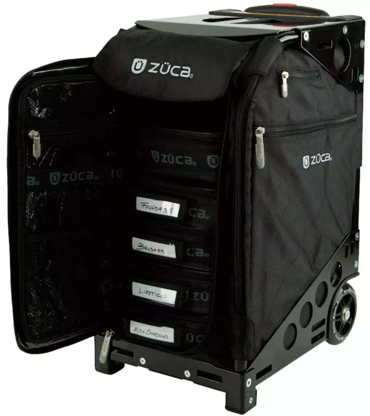 Cases de cosméticos (60 fotos): maletas sobre rodas, bolsas e outros almacenamento de cosméticos de beleza. Elección de casos cosméticos profesionais 4364_55