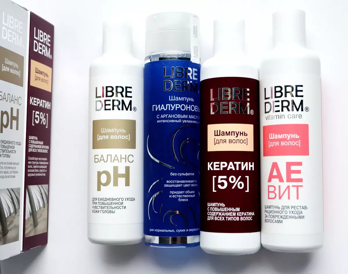 Librederm Cosmetics: Selección de fondos por edad para la cara con ácido hialurónico y otros productos. Revisiones de Cosmetólogos y compradores. 4395_38