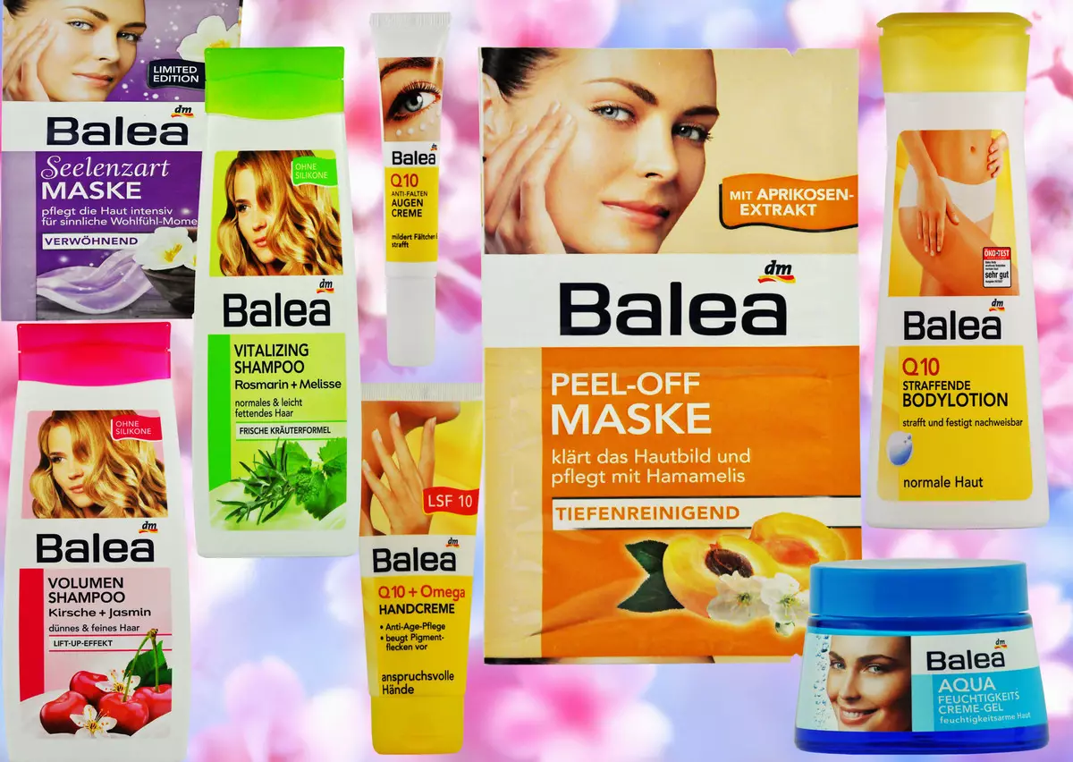 Balea cosmetics: o le mea moni ma le sili ona lelei o Siamani cosmetics 