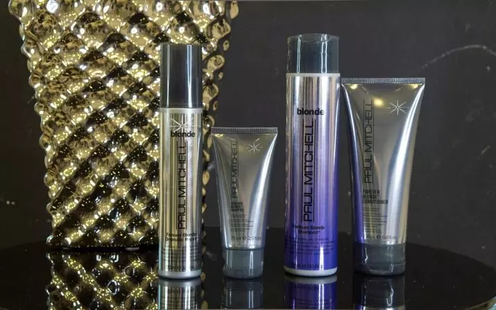 Cosmetics por Paul Mitchell: Fonên Pîşeyî, taybetmendiyên wan, feydeyên û nerazîbûnan. Qanûnên bijartî 4423_10