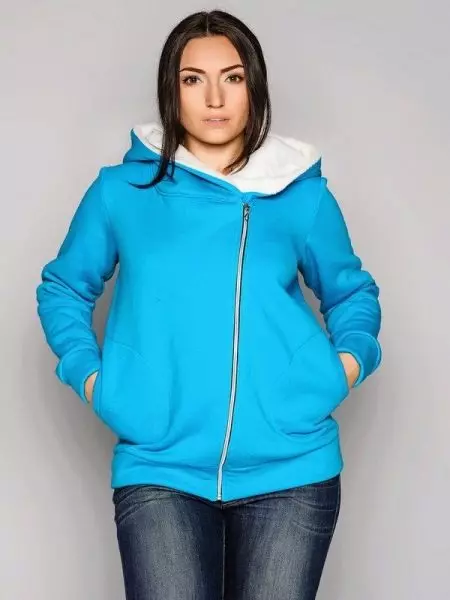 Ny palitao vehivavy (sary 82): fisafidianana fitaovana, modely vita amin'ny hooded 443_10