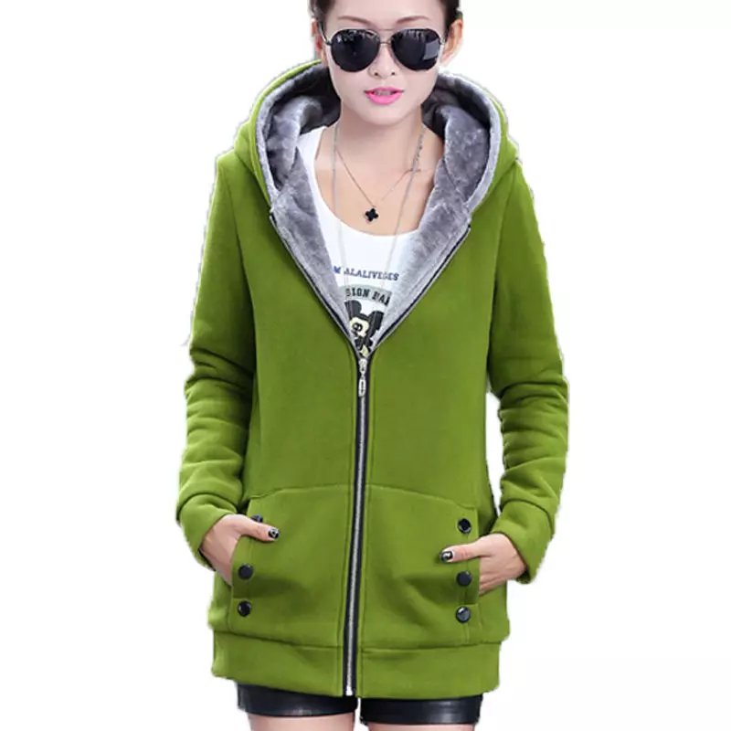 Ny palitao vehivavy (sary 82): fisafidianana fitaovana, modely vita amin'ny hooded 443_58