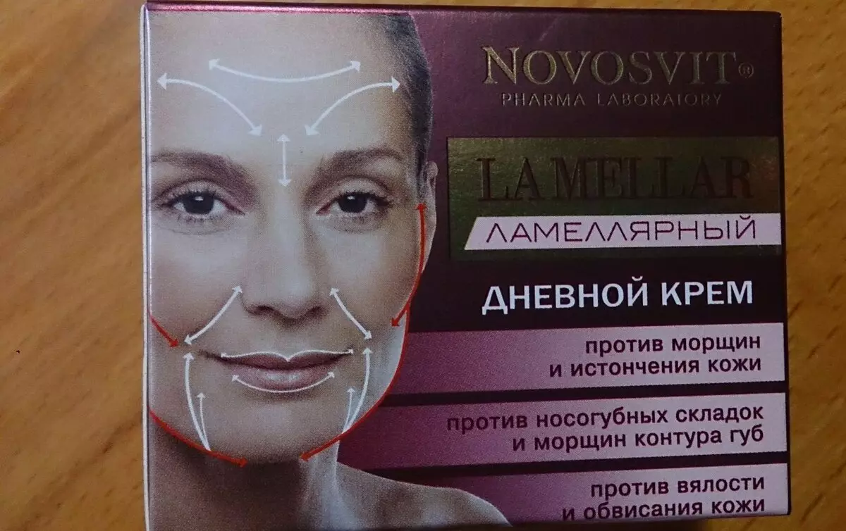 Mỹ phẩm Novosvit: với một mucin ốc sên và mỹ phẩm khác từ nhà sản xuất. Nhận xét về thẩm mỹ 4448_19