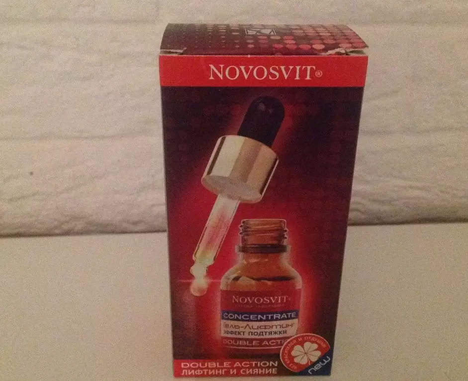 I-Novosvit Cosmetics: nge-snin mucin kunye nezinye izithako ezivela kumvelisi. Uphengululo lwee-cosmetologists 4448_24