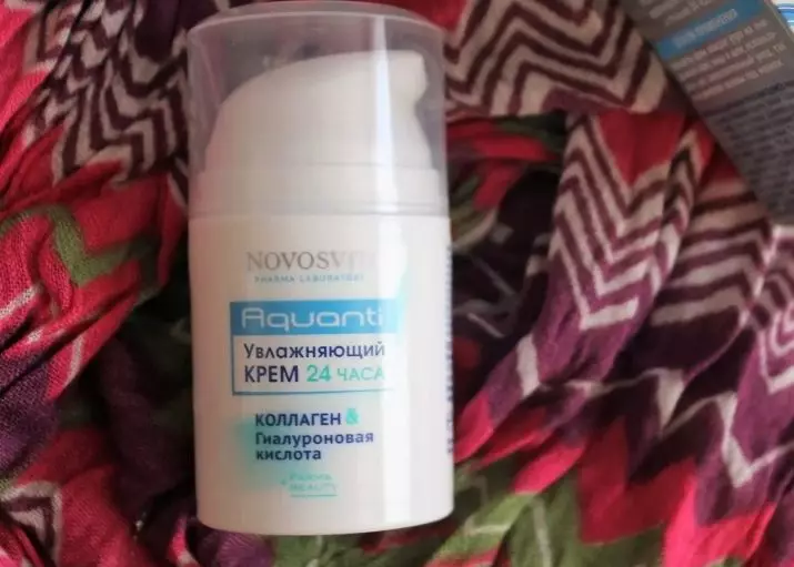 Kosmetik Novosvit: Kanthi mucin keong lan kosmetik liyane saka pabrikan. Ulasan tentang Kosmetologi 4448_28