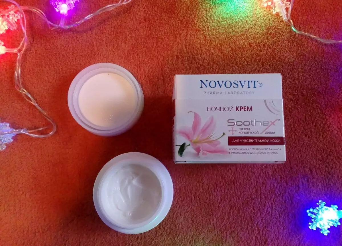 Novosvit Kosmetik: Dengan mucin siput dan kosmetik lain dari pengilang. Ulasan tentang kosmetologi 4448_29