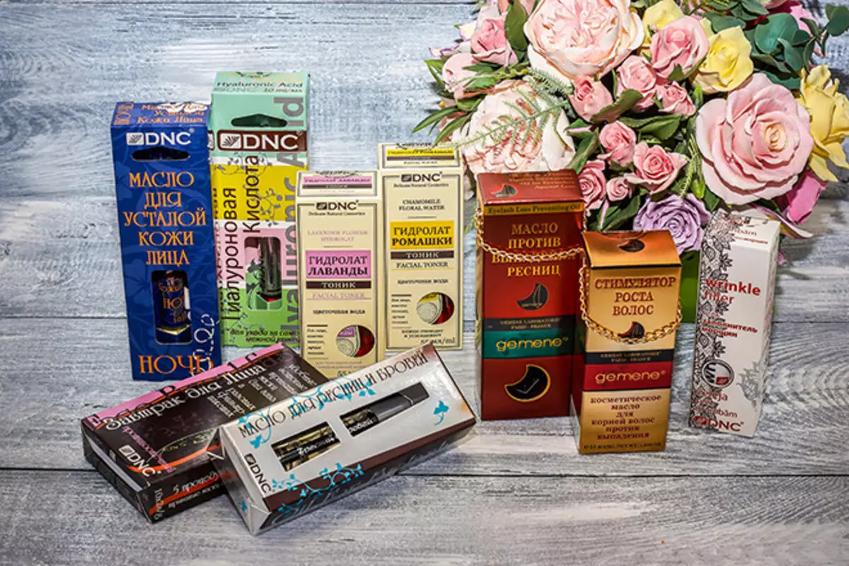 DNC kozmetika: kozmetika za lase, kokosovo olje in druga kozmetična podjetja. Ocene kozmetičnih nalog in kupcev 4488_5