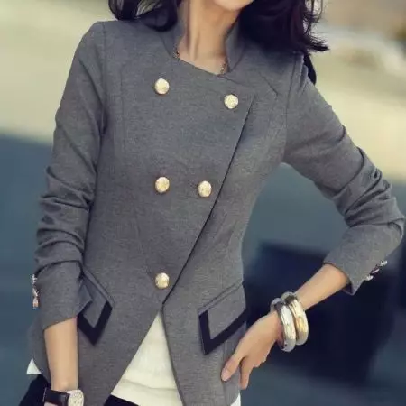ქურთუკი- jacket (30 ფოტო): ქალი მოდელები, რა უნდა ატაროს 449_24