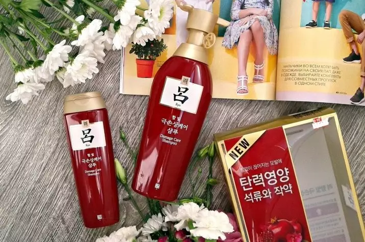 Korejska kosa kozmetika: serum i punila, ulja i šamponi protiv gubitka i rasta kose, ostali najbolji alati. Recenzije kozmetičara 4505_3