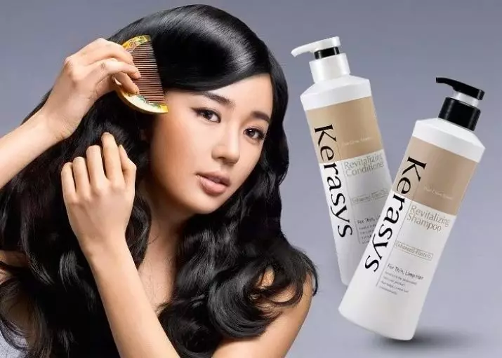 Κορέα καλλυντικά μαλλιών: ορό και πληρωτικά, έλαια και σαμπουάν από απώλεια και ανάπτυξη μαλλιών, άλλα καλύτερα εργαλεία. Κριτικές για Cosmetologists 4505_6