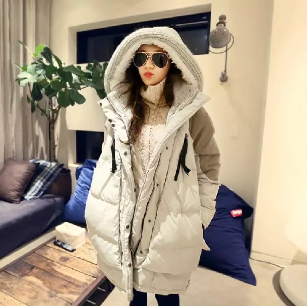 冬季女式夾克（132張圖片）：時裝模特冬天2021，運動，帶毛皮，如何選擇 452_118