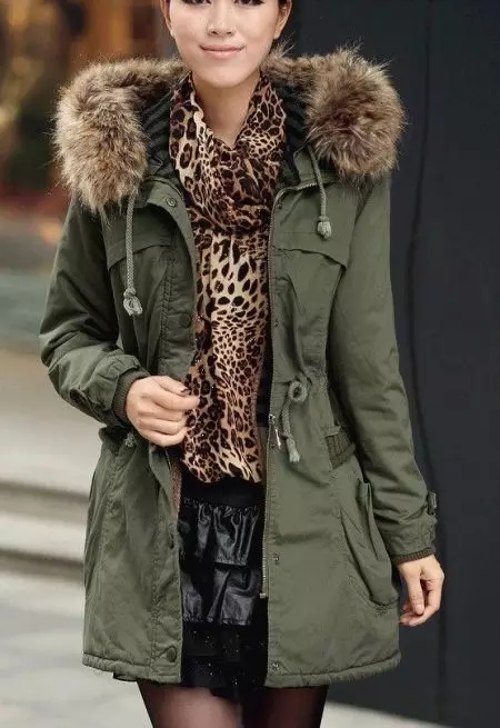 冬の女性のジャケット（132写真）：ファッションモデル冬2021、スポーツ、毛皮、選ぶ方法 452_132