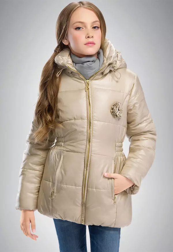 冬季女式夾克（132張圖片）：時裝模特冬天2021，運動，帶毛皮，如何選擇 452_22