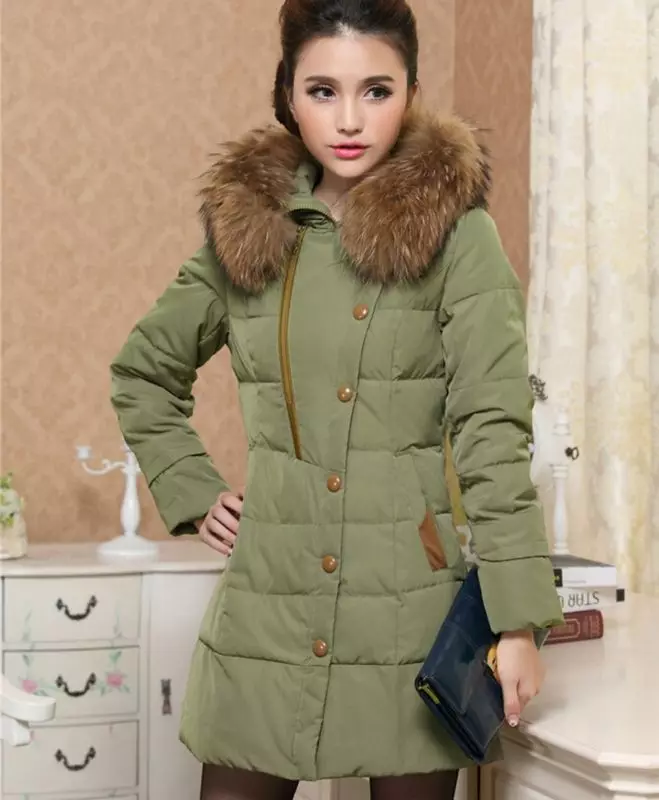 Jaket Wanita Musim Dingin (132 Gambar): Model Mode Musim Dingin 2021, Olahraga, Dengan Bulu, Cara Memilih 452_57